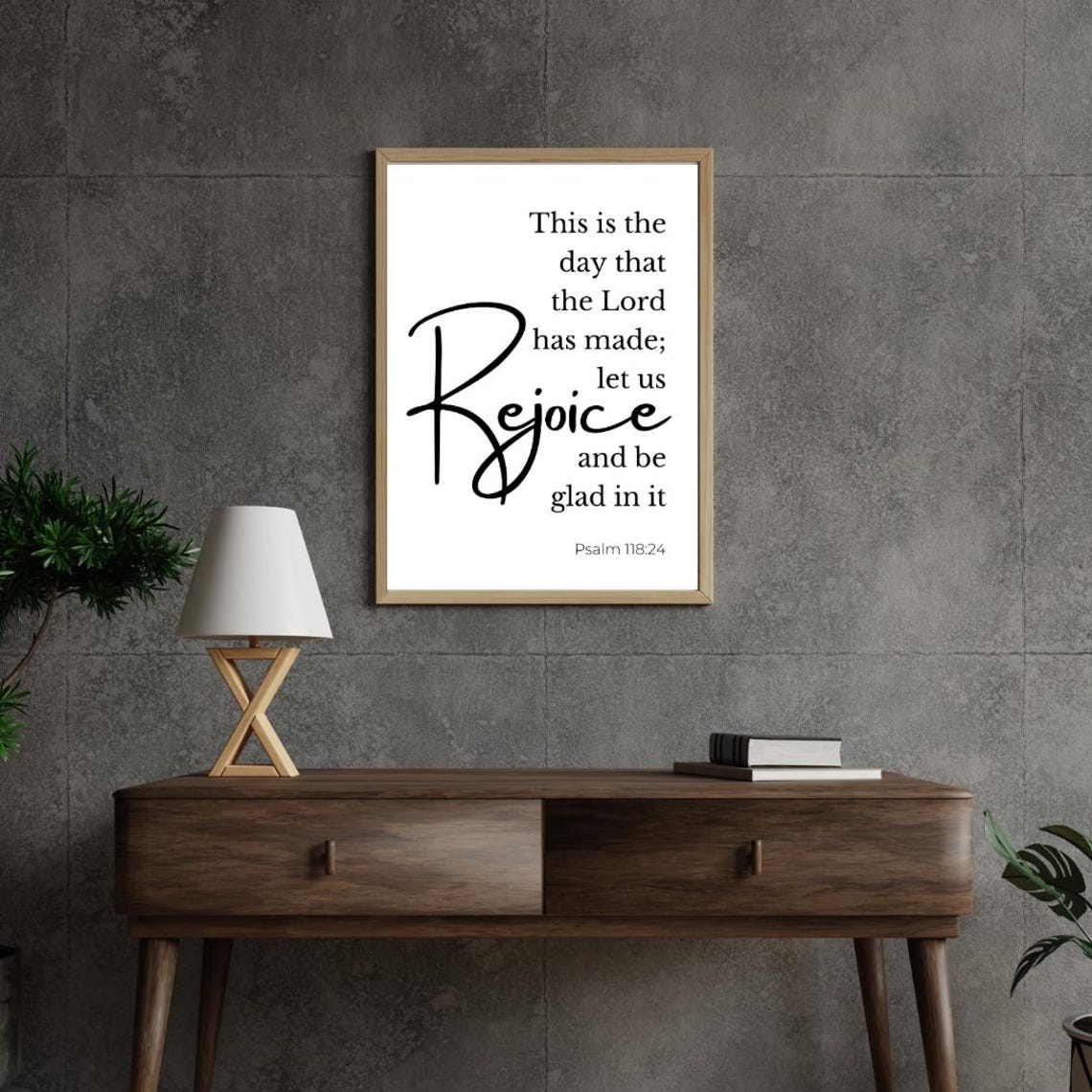 Scripture Wall Art, Printable Wall Art, Housewarming Gift, Living Room ...