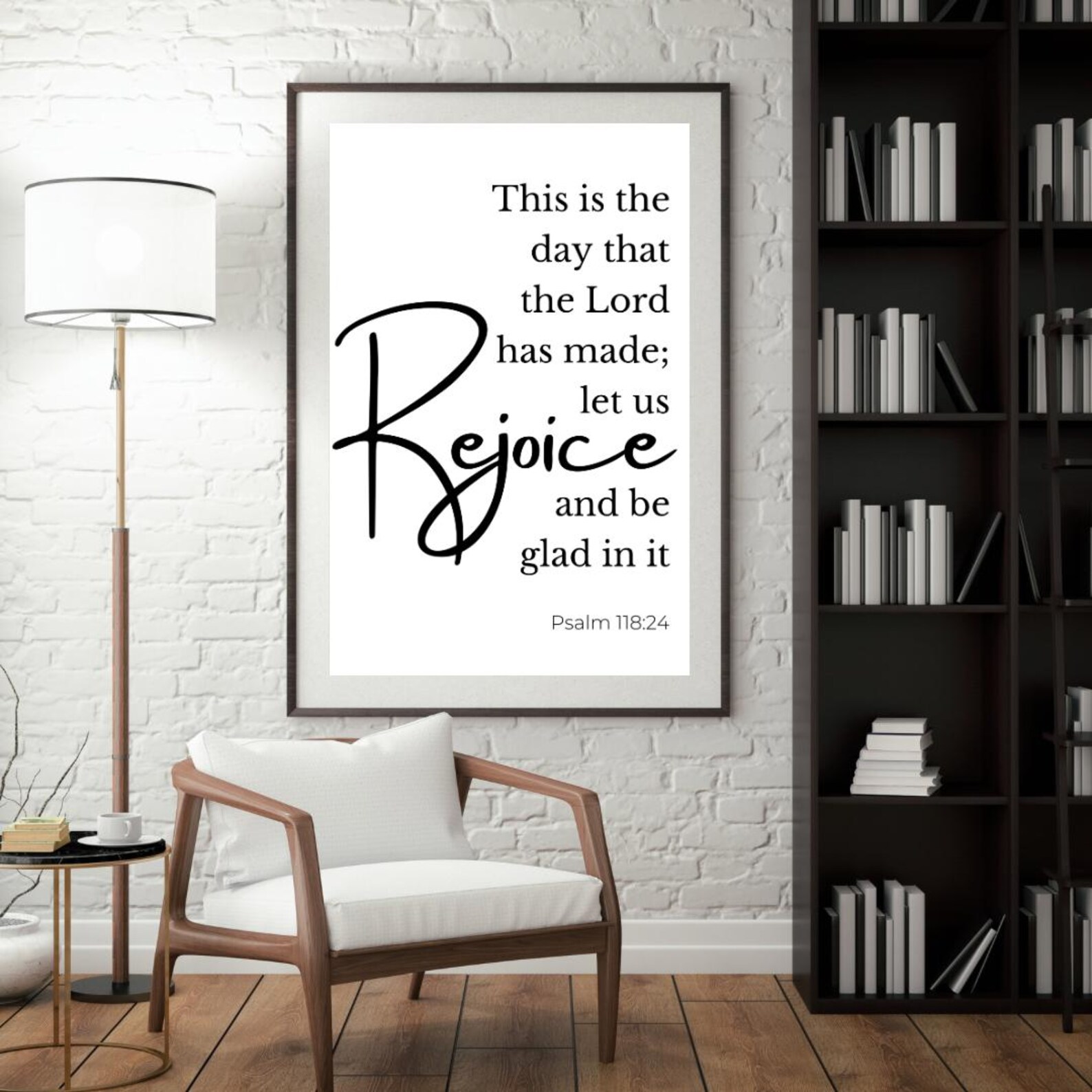 Scripture Wall Art, Printable Wall Art, Housewarming Gift, Living Room ...