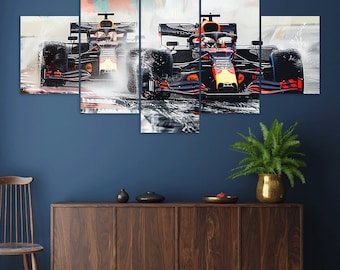 Canvas Schilderij Monaco - Formule 1 - Circuit de Monaco - Racebaan