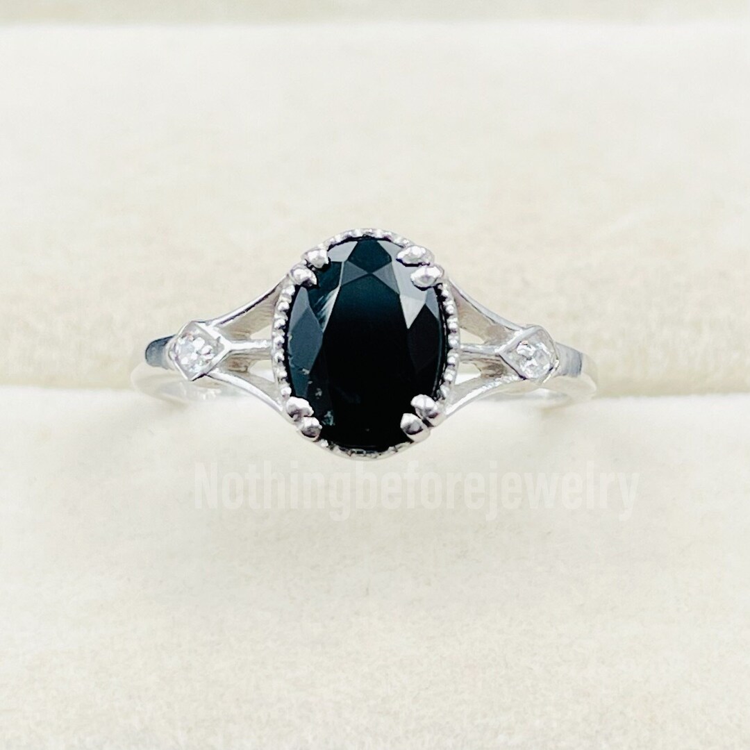 Black Crystal Ring main image 1