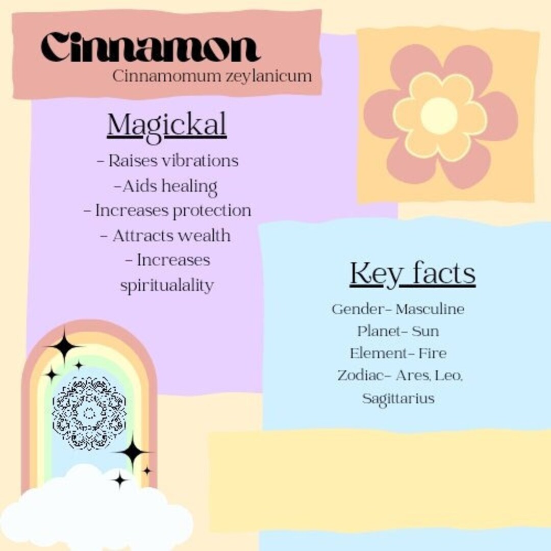 Magickal Herb Encyclopedia Digital Herbology Guide Etsy