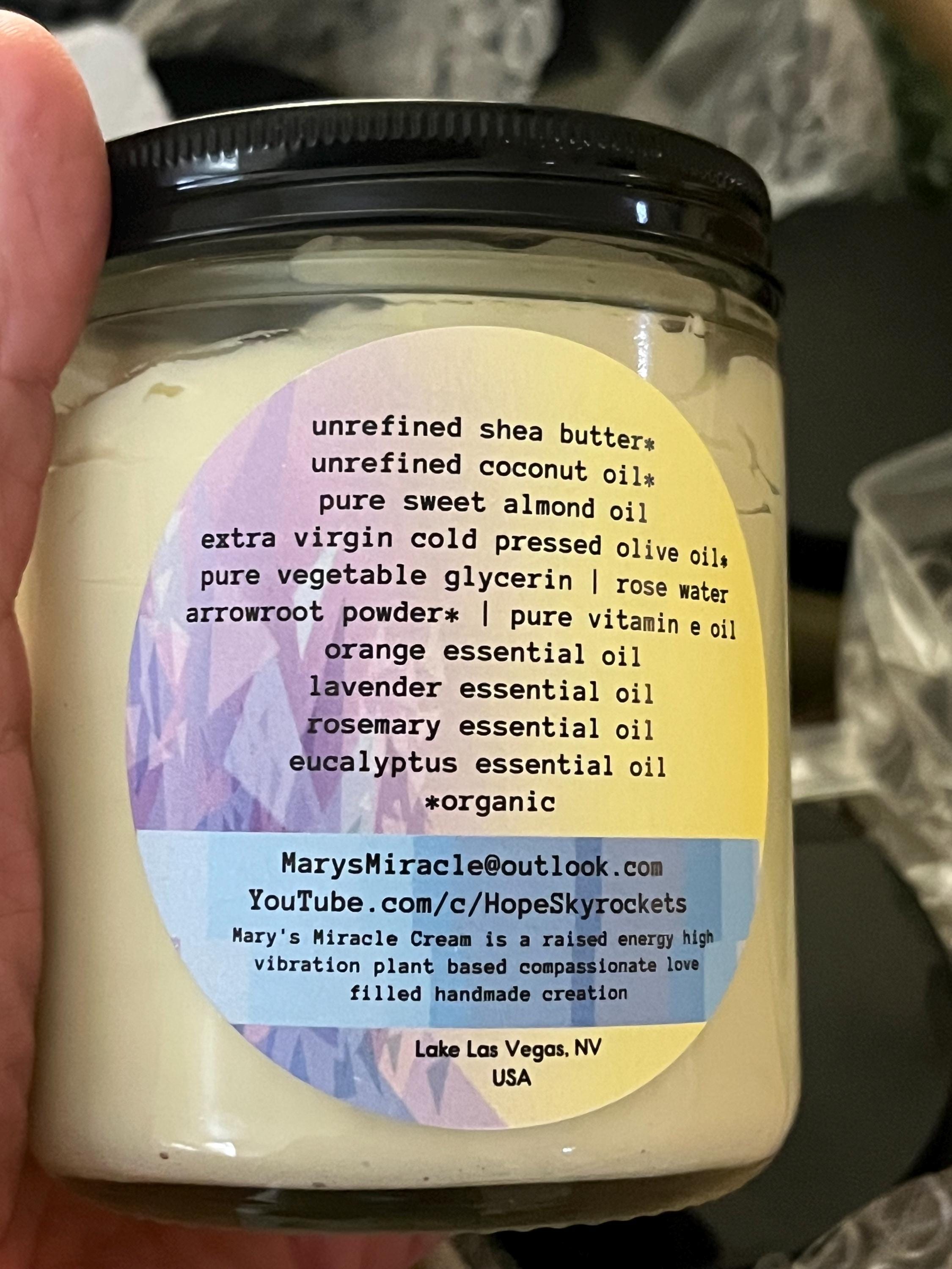 Mary's Miracle Cream 8 Oz - Etsy