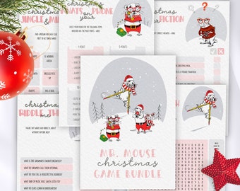 Christmas party games printable, Christmas games for adults, Christmas trivia, Jingle and mingle bingo, Whats on your phone game