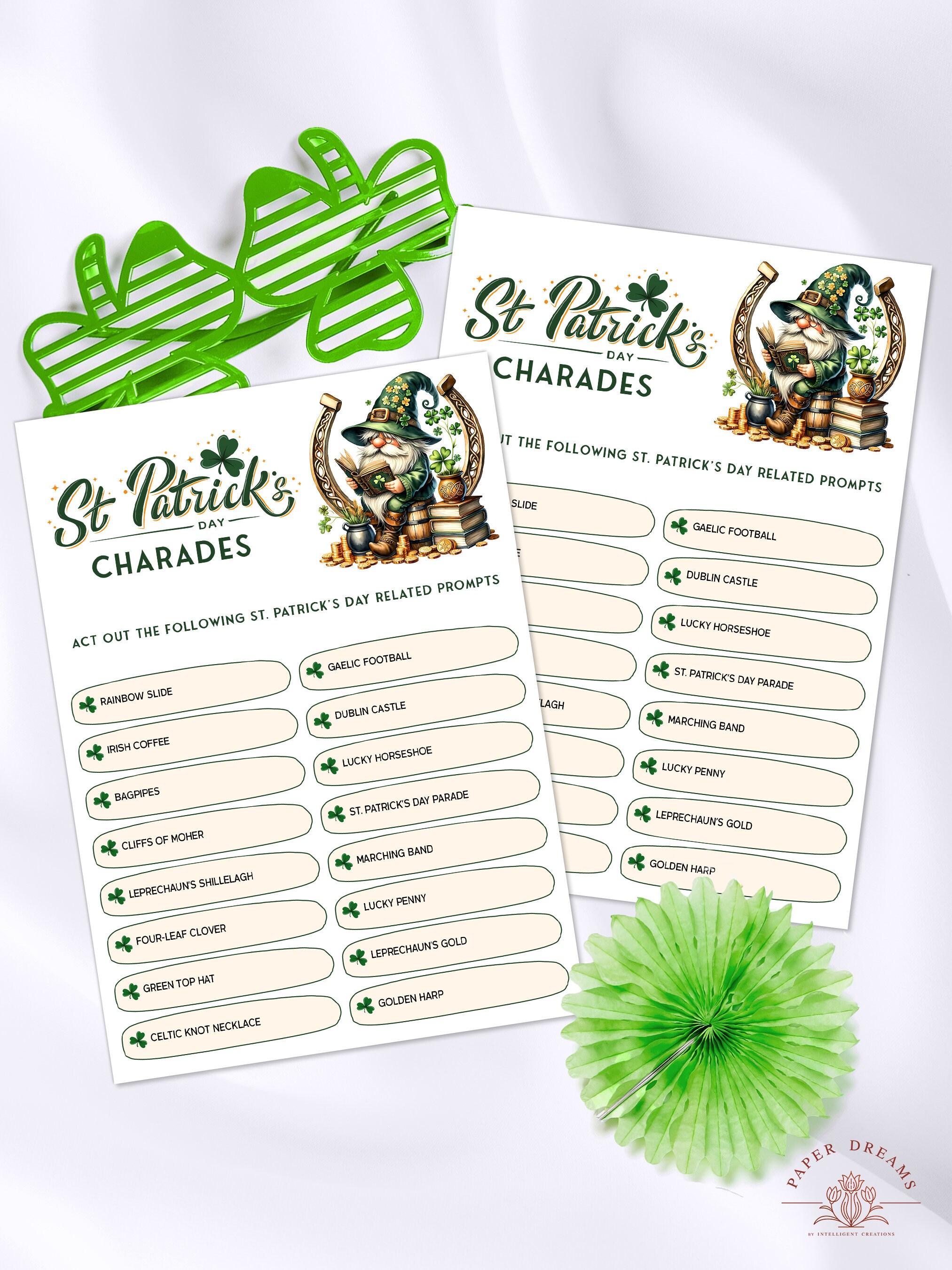 st paddys day printable gift tags
