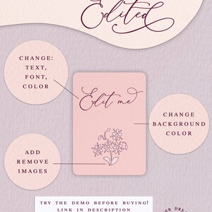 Customizing your template with Corjl is simple. With real-time previews, you can see your changes come to life instantly, ensuring that every detail meets your expectations. Customize text, color, size, graphics and layout.