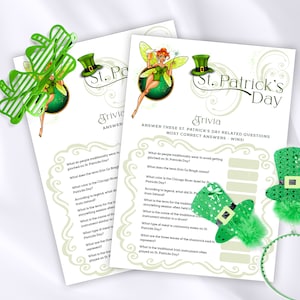 Jeu de questions-questions sur la Saint-Patrick,Jeux de la Saint-Patrick pour adultes,Soirée quiz de la Saint-Patrick,Jeux de nuit pour filles irlandaises,Soirée entre femmes