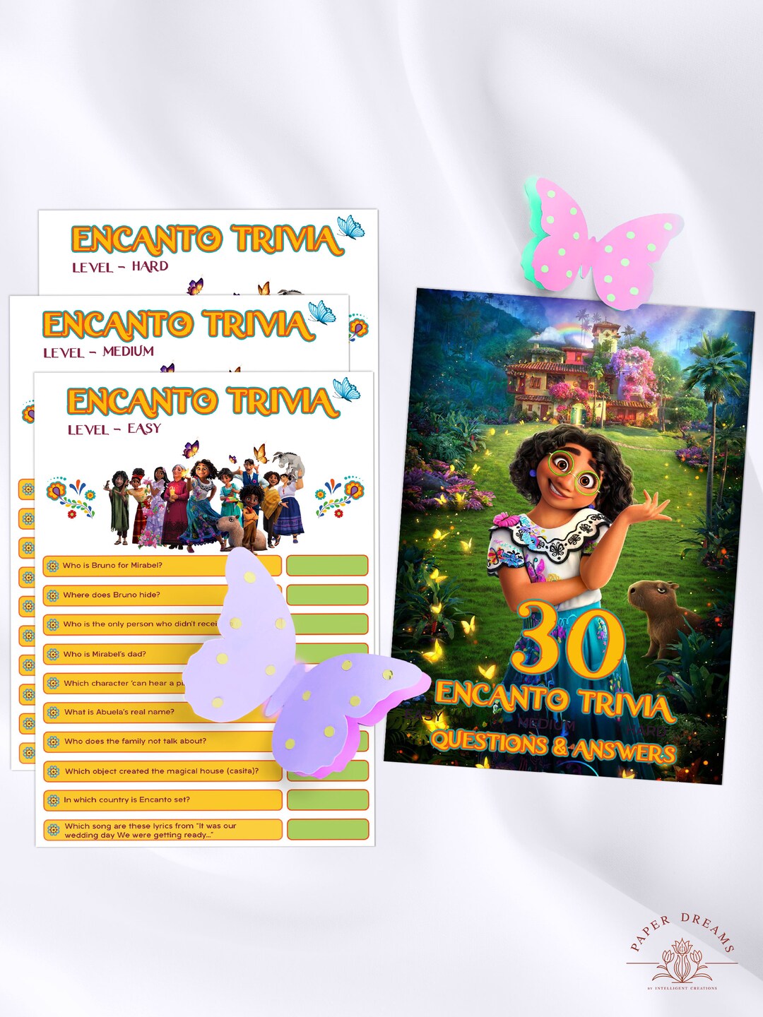 Fun Printable Encanto Birthday Party Games for Kids, Encanto Party Game