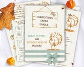 Family reunion thanksgiving games for adults and kids, Friendsgiving games printable, Fall party games for adults, Party games template