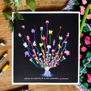 ART PRINT - head free
