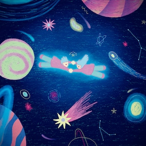 ART PRINT - space & love