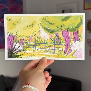 ART PRINT - countryside