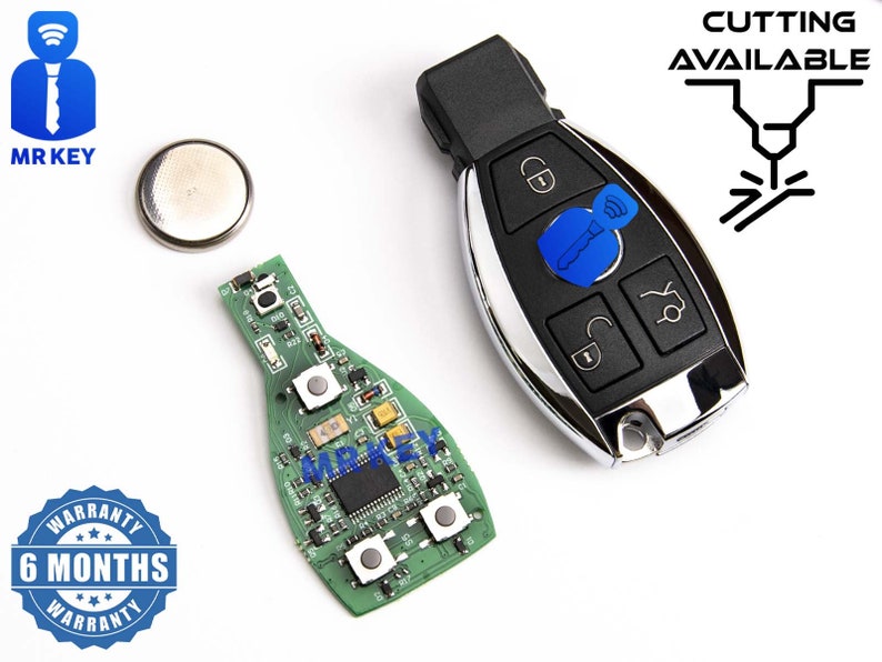 Mercedes Remote Control Car Key 433mhz With 3 Buttons and Etsy UK