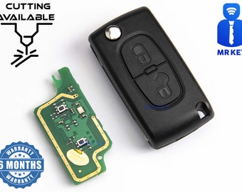 Remote Control Key 6490EE with Electronics for Peugeot