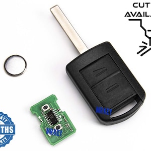 Remote Key With Electronics for Opel Combo Meriva Tigra Corsa Combo 9115103 433Mhz