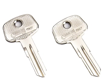 2x Spare Additional Key Keys for Oris (ACPS) Towbar Cut to Lock Number 001-200