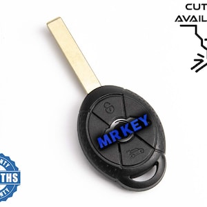 Schlüsselhülle für Mini One R56, R50, R53, Cabriolet R57, R52, Clubman R55, Roadster R59 – Autoschlüssel-Ersatz ohne Elektronik
