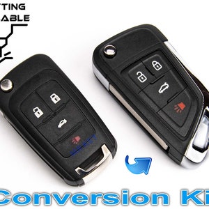 Opel Key Upgrade Kit - New Modern Design for Astra J, Mokka, Insignia, Zafira C Keys - Easy Install