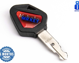 Ignition Key 459A for Kubota Mini Excavator, Skid Steer and Compact Tracked Loader