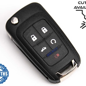 Flip Key Shell Case Cover with 5 Buttons for Opel - Perfect for Models Adam, Astra J, Corsa E, Insignia