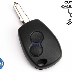 Key Shell Case Cover for Dacia Sandero Logan Duster Renault Trafic Clio Opel Movano Vivaro