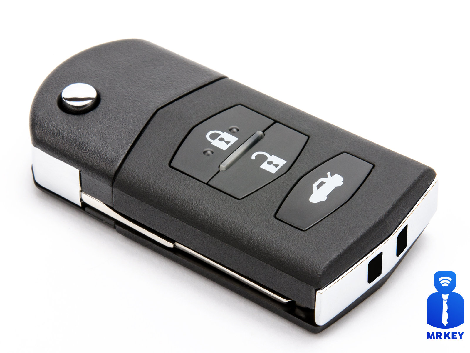 Kaufe Leder Auto Schlüssel Fall Schutz Abdeckung Schlüsselbund Halter  Zubehör Für Mazda 3 6 Limousine CX-30 CX-5 CX-9 MX-5 CX5 CX-7 CX7 CX9 MX5  MIATA