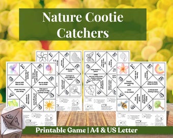 Baby Krabbe Catcher Printable für Kinder | Wahrsager Spiel | Achtsamkeits-Aktivität | Klassenzimmer-Aktivität | Schnitzeljagd | Beruhigungs-Tool