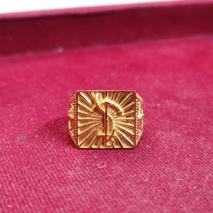 Anchor Signet Ring, silver signet ring, anchor ring, pinky ring, nautical ring, woman&#39;s signet ring, mans signet ring, signet ring