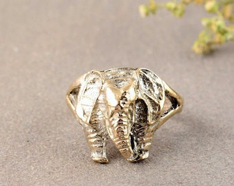 Elefant Ring, 925 Sterling Silber Ring, Silber Ganesh Ring, Gold Elefant Ring, Hindu Ring, Lord Ganesh Ring, Jahrestagsring, Frau Geschenk