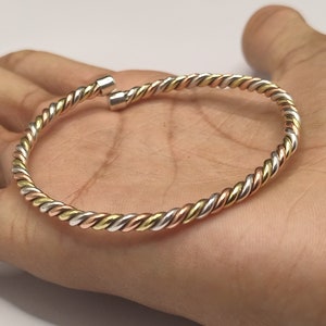 Metal Astrological Kriya Bangle Set For Child, Yogananda bangle, Kriya kundalini health Bangle,Bracelet free size adjustable Kada, Mom Gifts