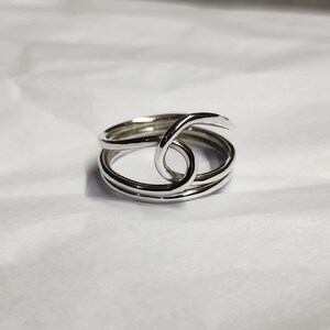 Arthritis Ring,Splint Knuckle Ring, Simple Midi Ring, Sterling Silver Ring for Women, Thumb Ring, Statement Ring,Mothers Gift Ring,Gift Ring