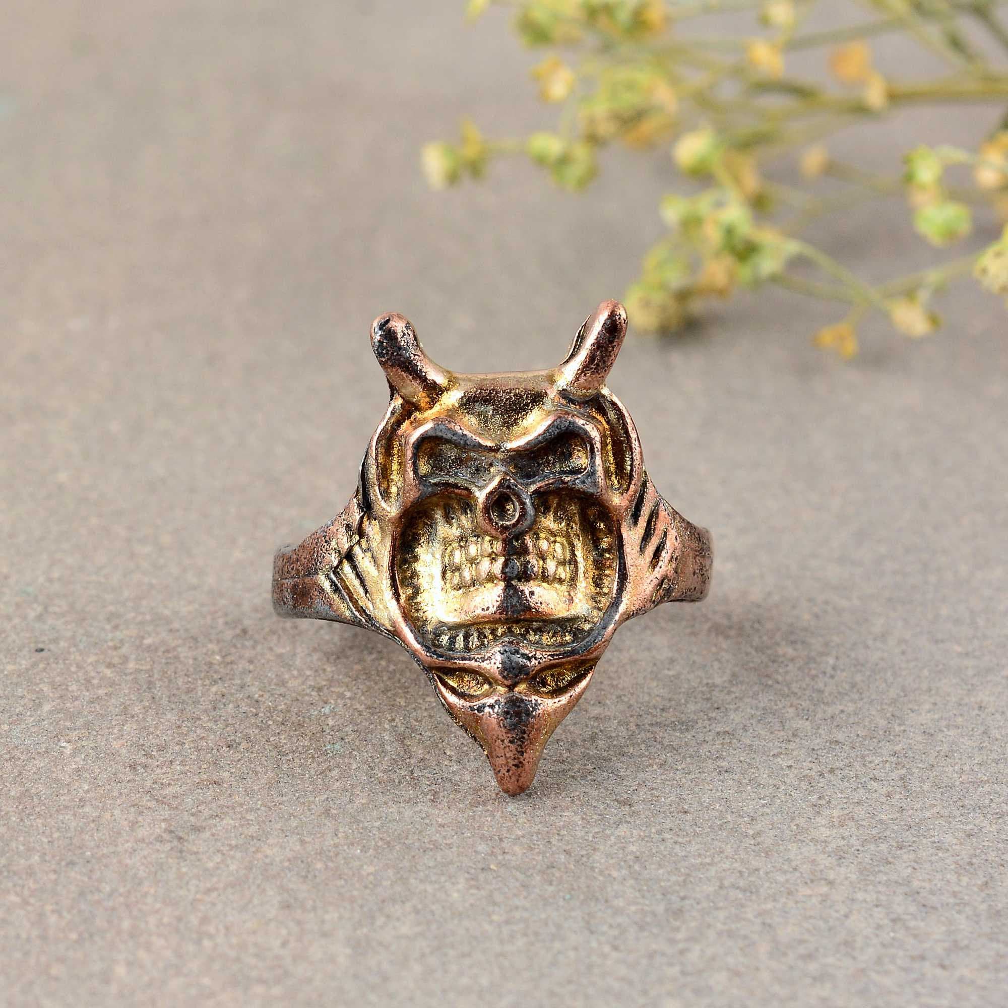 Owl Ring for Women, Bronze or Sterling Silver, Owl Jewelry, Bird Ring, Lace Ring, Nature Ring, Gold 