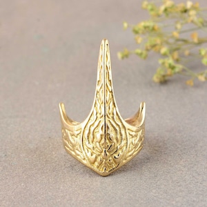 Anillo de pulgar para hombre, anillo de pulgar de arquero otomano turco para hombre, plata de ley 925, anillo de banda grande vikingo nórdico, joyería vintage, regalo para él