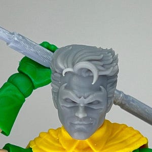 1/10 Bespoke Sculpted Head Bird Boy Sidekick Collection