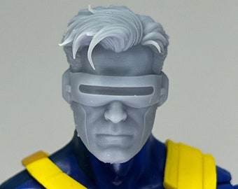 1/12 3D printed head sculpt Mutant Team Leader Updated