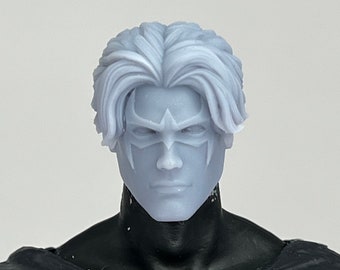 1/12 1/10 Bespoke Sculpted Head Night Vigilante Sidekick