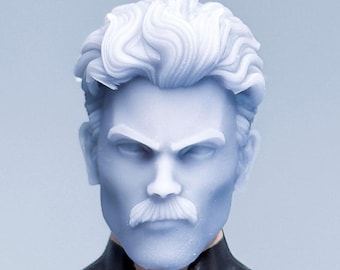 1/12 1/10 Bespoke Sculpted Head Unbreakable teen hero Alt Mark Stash