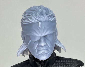 Mangeur de serpents à tête sculptée sur mesure 1/12