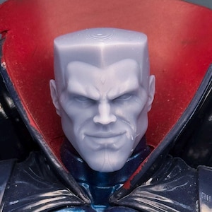 1/12 Scale Bespoke Sculpted Head – Sinister Scientist Sculpt (97 Style)