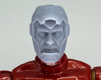 1/12 Bespoke Sculpted Head Modular Helmet  Iron Hero Tony