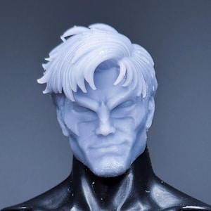 1/12 & 1/10 maßstabgetreuer modellierter Kopf – Stealthy Vigilante Sidekick Sculpt modern