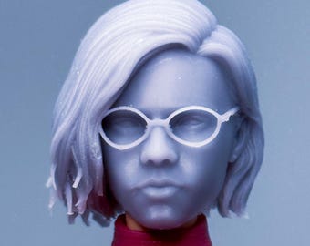 1/12 Bespoke Sculpted Head Bio Evil Grace the FBI Agent RE9