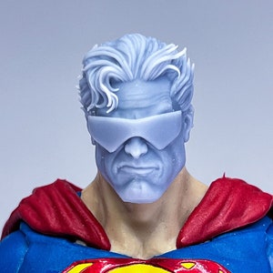 1/12 1/10 Bespoke Sculpted Head Matrix Super Guy
