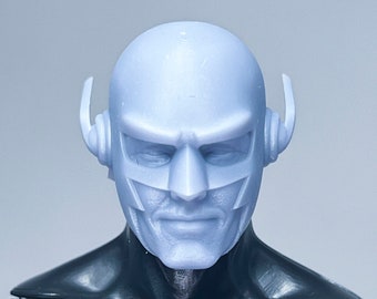 1/12 & 1/10 Scale Bespoke Sculpted Head – Speedster Hero Figure Sculpt