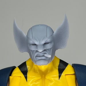 1/12 Scale Bespoke Sculpted Head – Canadian Hero Mask Set