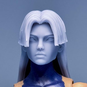 1/12 Scale Bespoke Sculpted Head – Telekinetic Heroine Sculpt