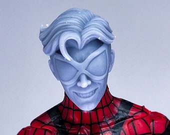 カスタムスパイダーマンヘッド（ライミ版）｜アクションフィギュア用8K