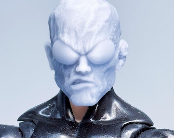 1/12 1/10 Bespoke Sculpted Head Unbreakable teen hero Alt Mark burn