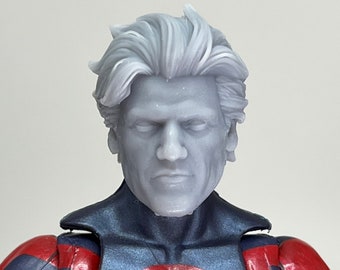 1/12 Bespoke Sculpted Head 2099 multiverse Spider Hero Oscar Isaac