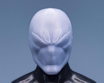 1/12 Bespoke Sculpted Head Symbiotic Black Suit Spider Parker Hero