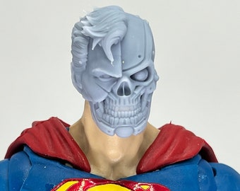 1/12 & 1/10 Scale Bespoke Sculpted Head – Cybernetic Hero Sculpt